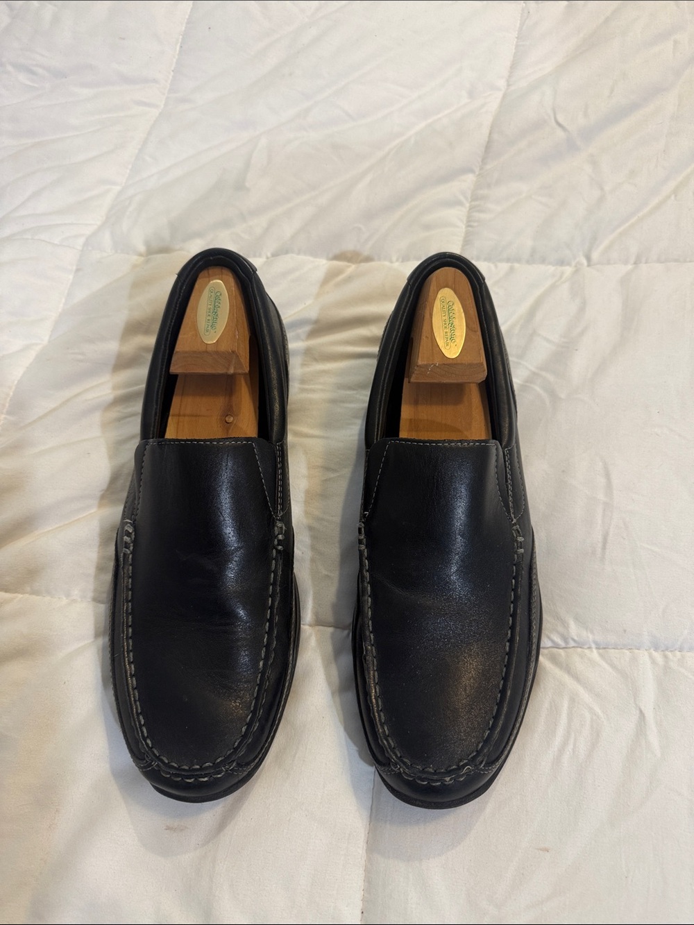 Cole Haan SZ- 11 M Black Leather Slip-On Men’s Loafers